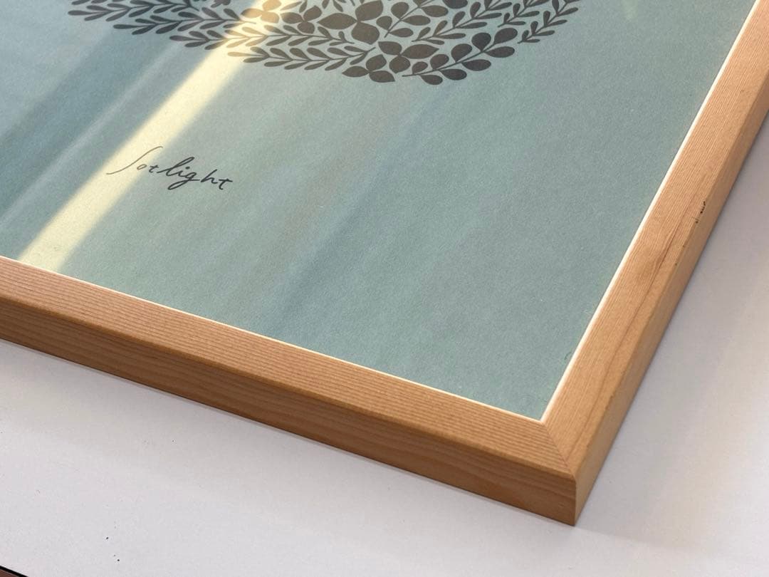 美品 sotlight ソットライト　猫　額絵　北欧