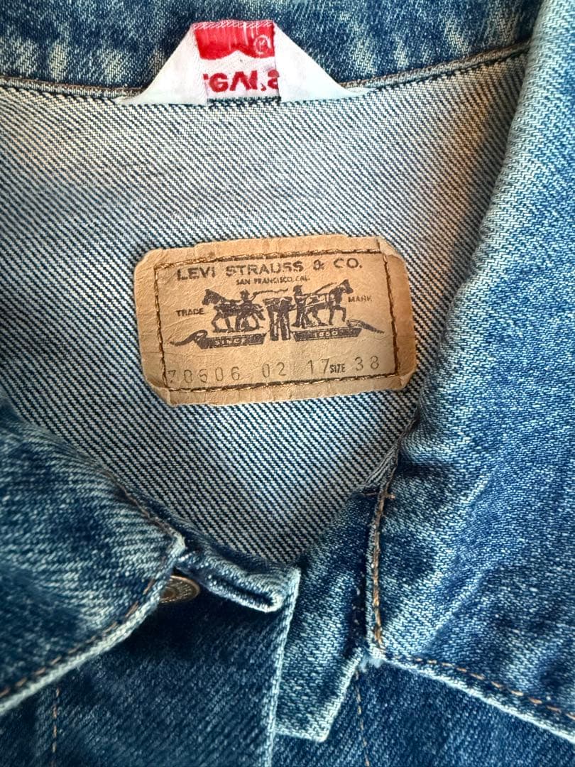 Levi’s ジージャン デニム 70s 80sリーバイス 70506