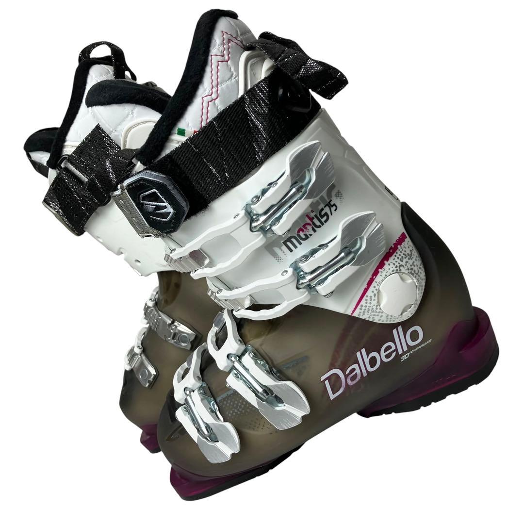 ダルベロ マンティス dalbello mantis 75 23.5 美品