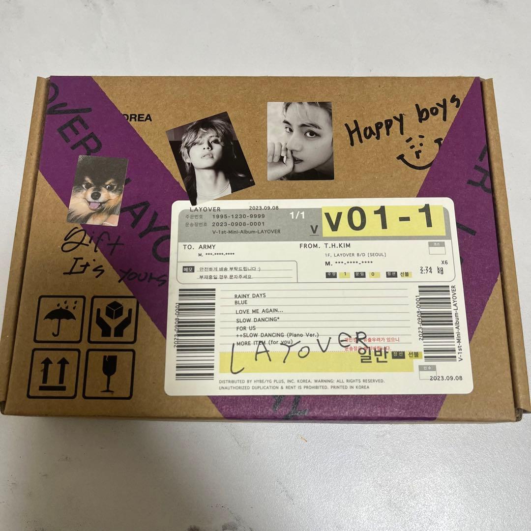 【BTS V 】アルバム4種セット【アーリーバード特典付き】