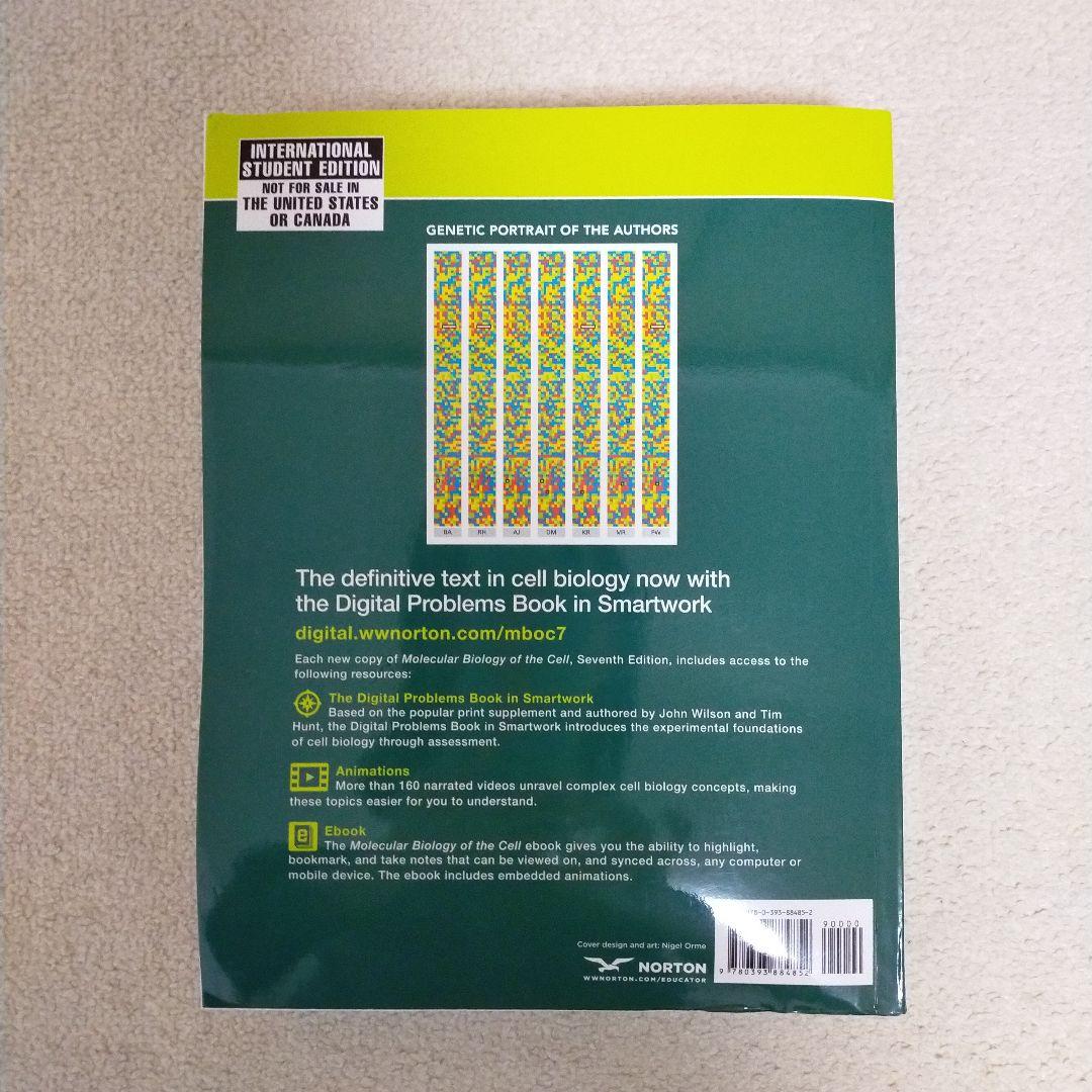 健康・医学 MOLECULAR BIOLOGY OF THE CELL 9th ed