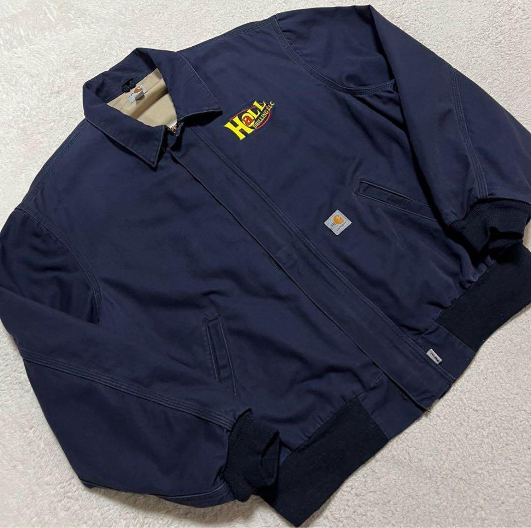 メキシコ製 Carhartt FRジャケット 企業ロゴ入り メンズXXL