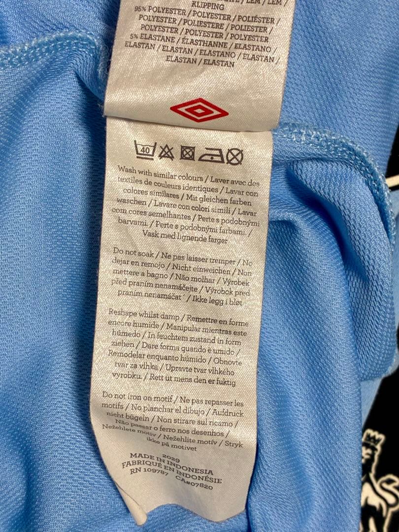 Manchester City 12/13 ダヴィ・シルバ　長袖ユニフォーム