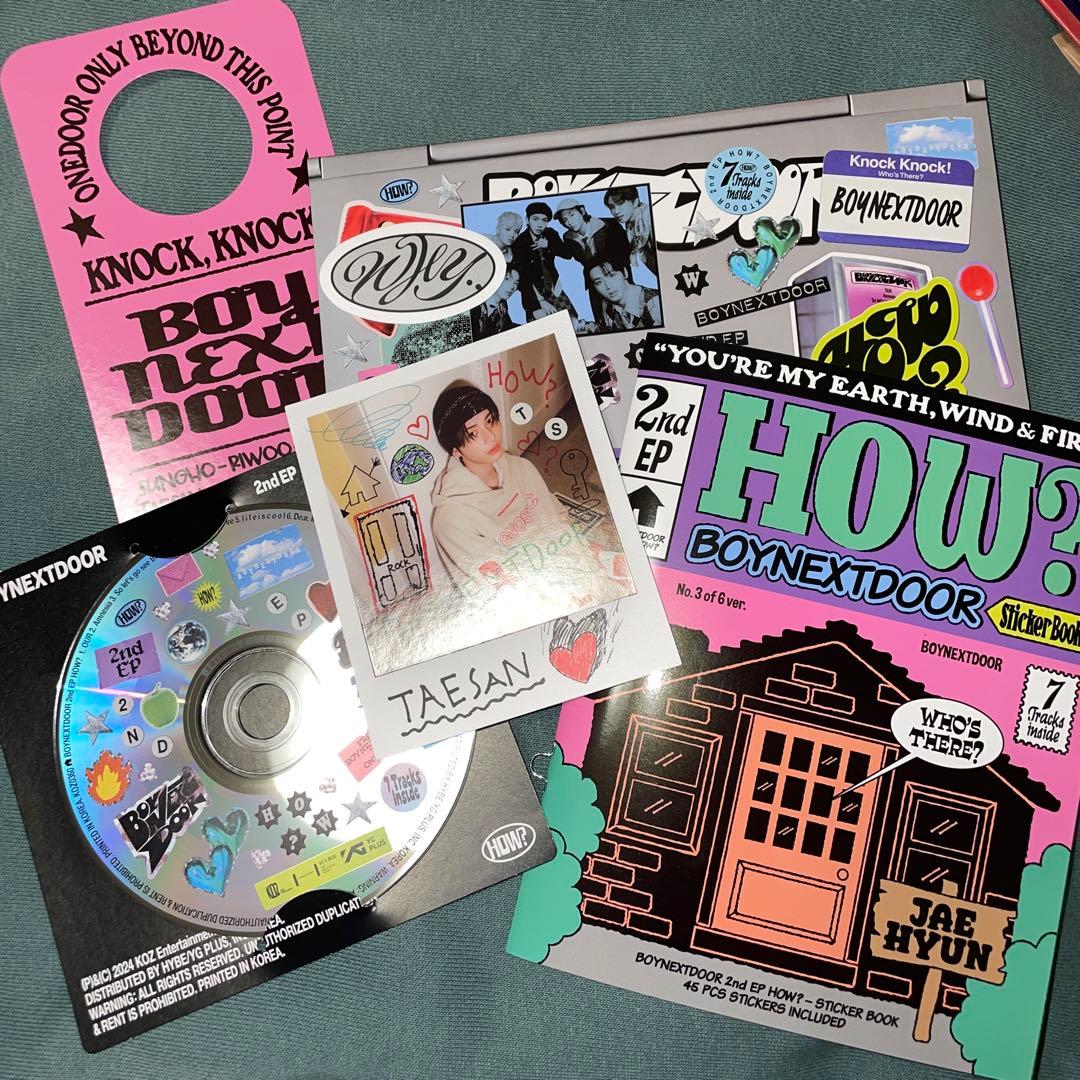 BOYNEXTDOORアルバムまとめ売り