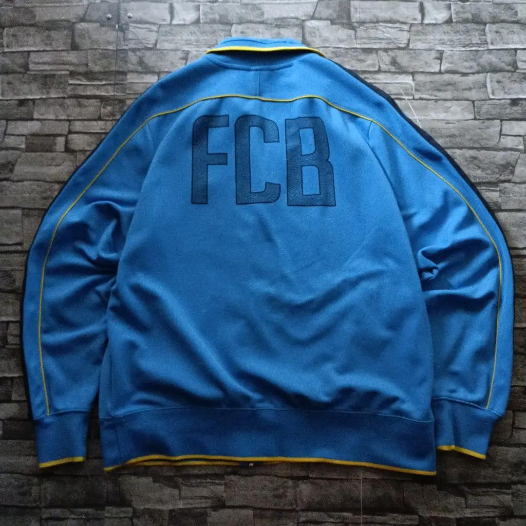 NIKEジャージ スペイン FCバルセロナ チームエンブレム バックロゴ XL