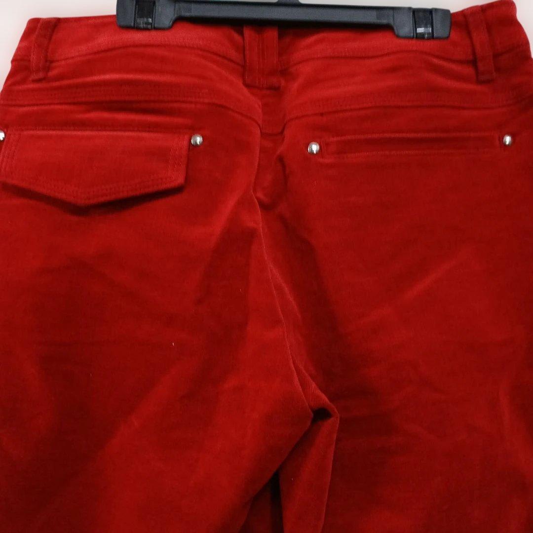 23区ゴルフ レディースパンツ赤　L 新品未使用品 タグなし