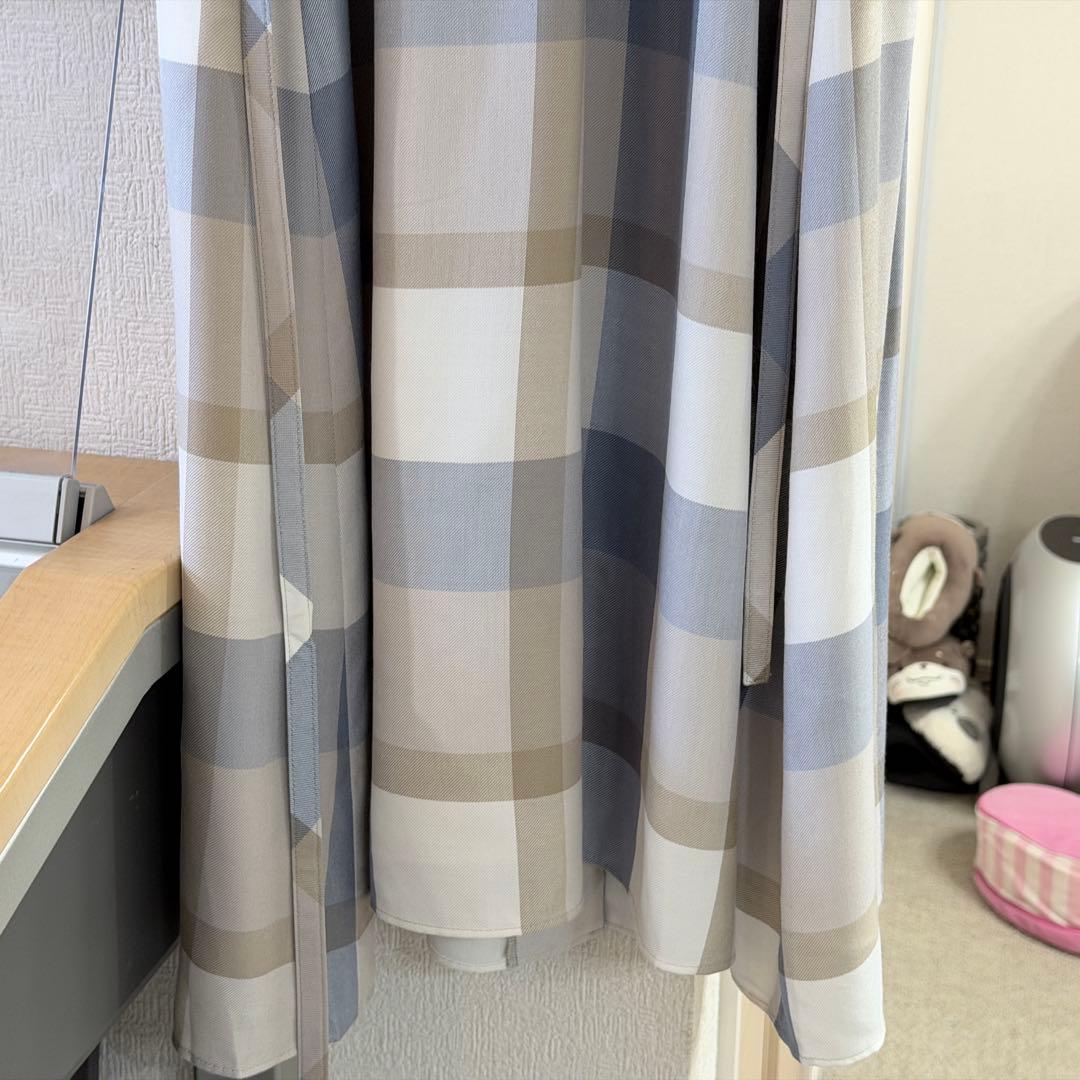 【美品】BLUE LABEL シャツワンピース マキシ丈