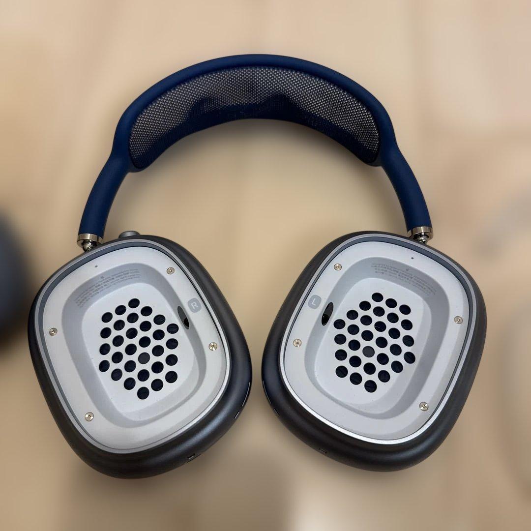 M*l様 【完動品】AirPods MAX 第一世代 Lightning ブルー