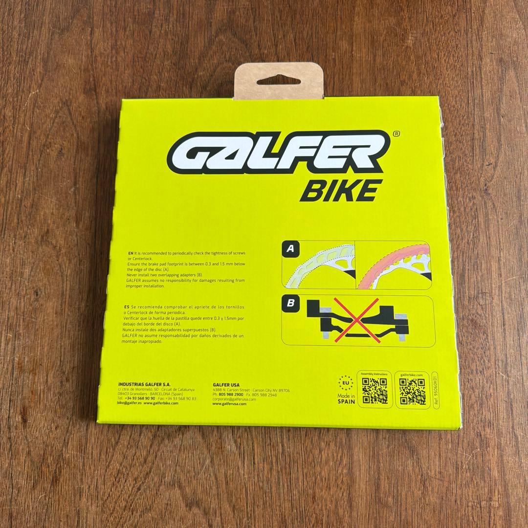 Galfer ガルファー 160mm ディスクローター for Road
