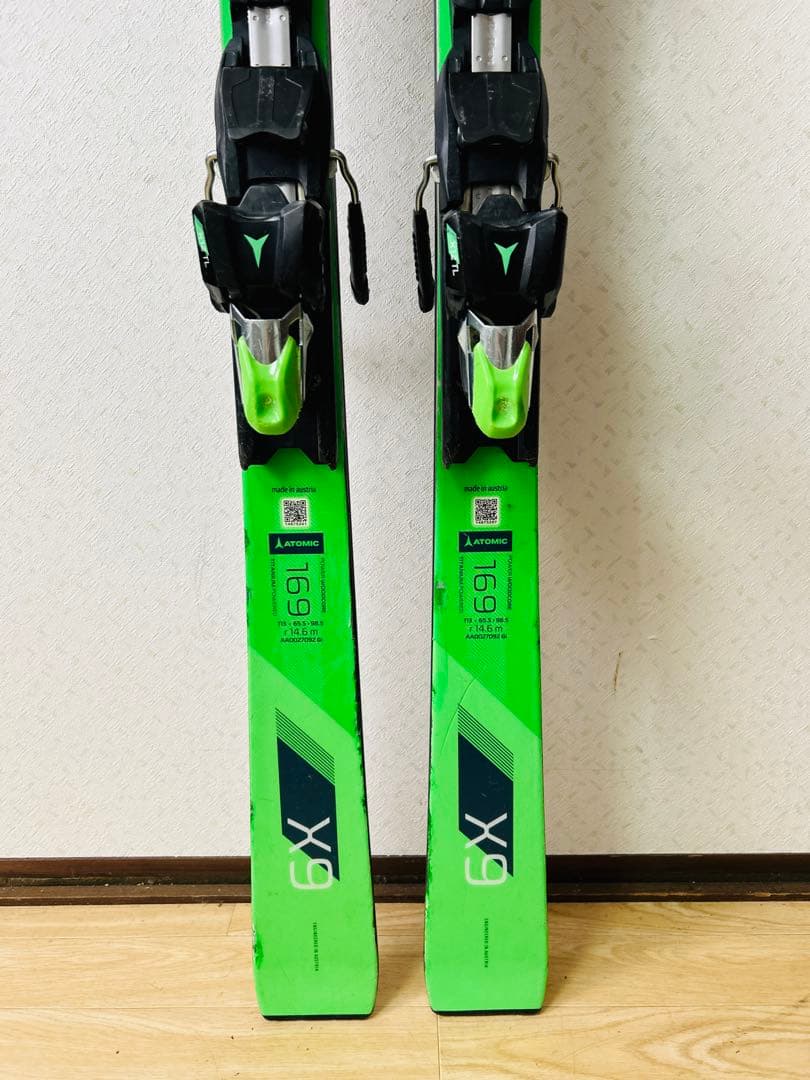 Atomic Redster X9 スキー板 169cm　アトミック　調整ビン