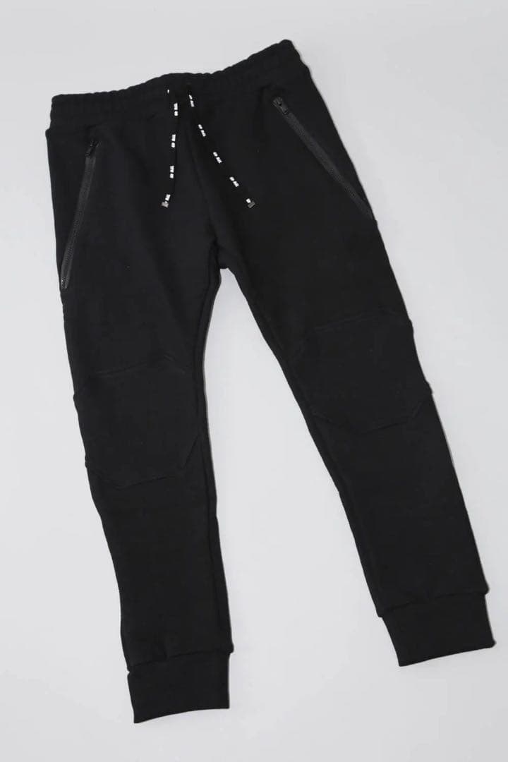 TFW49 ジップパーカー➕パンツ　セットアップ　黒 定価6.3万円