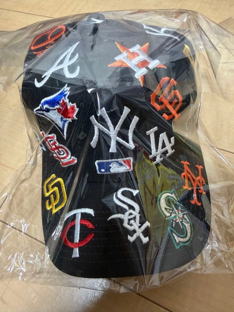 ニューエラ 帽子 海外限定 MLB All Over 9FORTYレア　 正規品