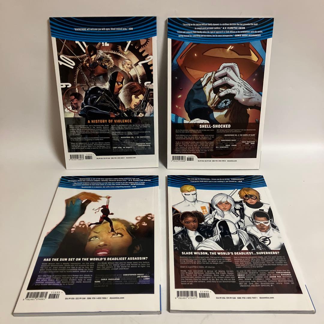 Deathstroke Rebirth 全7巻セット 英語版
