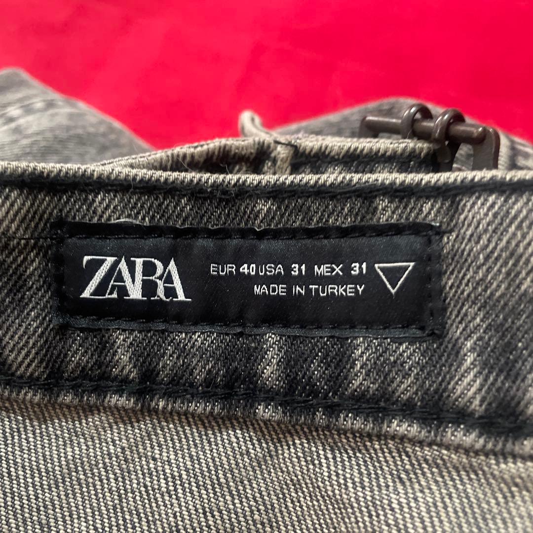 完売品 ZARA セットアップ コントラストフード付　デニムジャケット パンツ