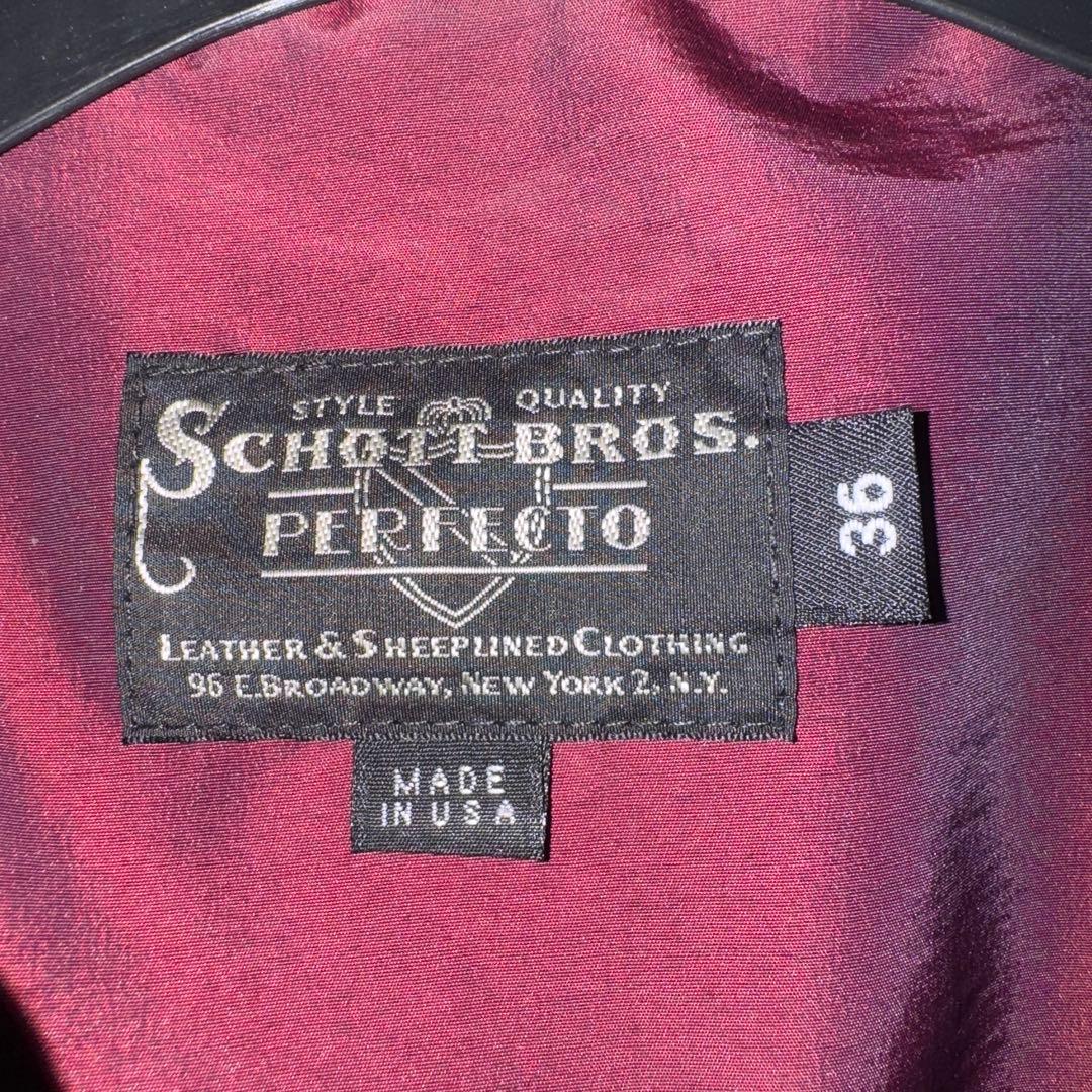 早い者勝ち！週末限定ダメ押し大幅値引き Schott カーコート632US 茶芯