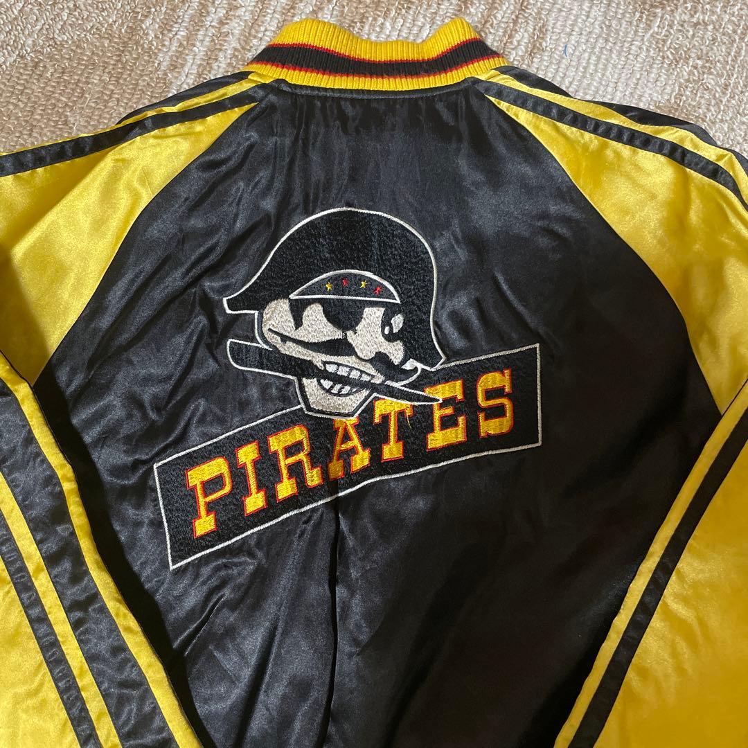 【WBC開幕】90's MLBパイレーツスタジャン M刺繍ロゴ ヴィンテージ