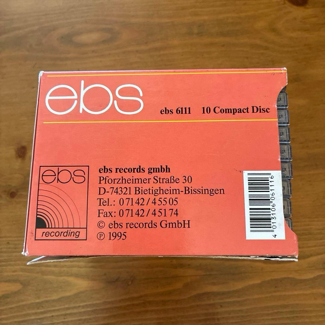 G.F.ヘンデル　チェンバロ作品全集　エーベルハルト・クラウス　10CD