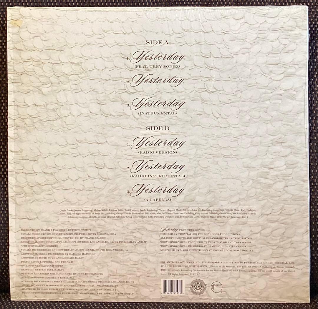 (USED)Toni Braxton Yesterday 12インチレコード