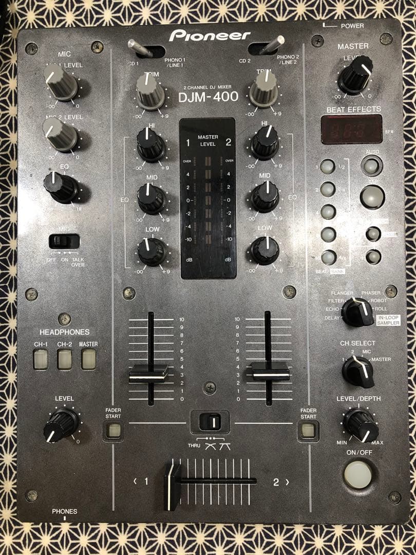 pioneer dj パイオニア　DJM-400 縦フェーダー新品