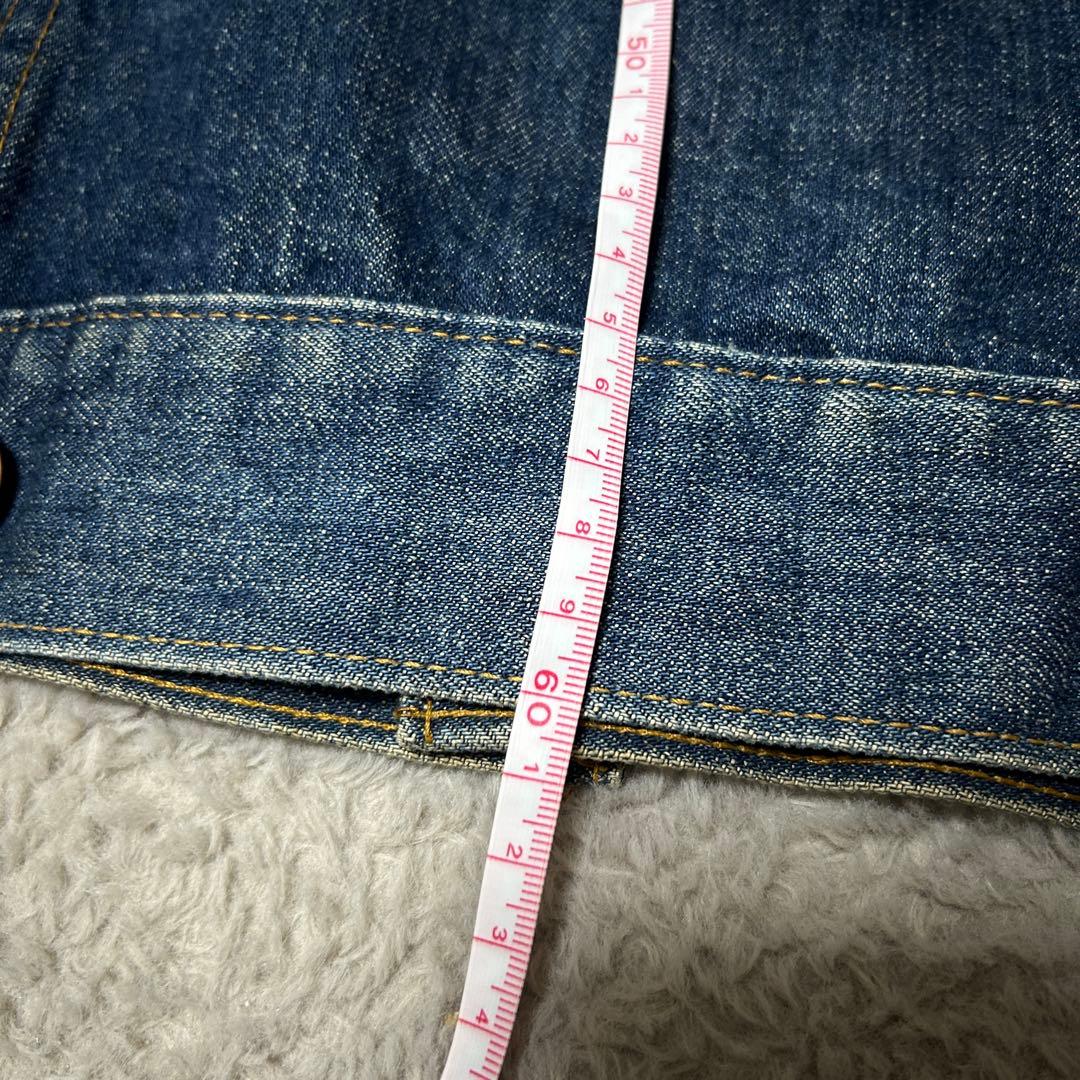 60s 70505 bigE 濃紺 ボタン裏52 USA製