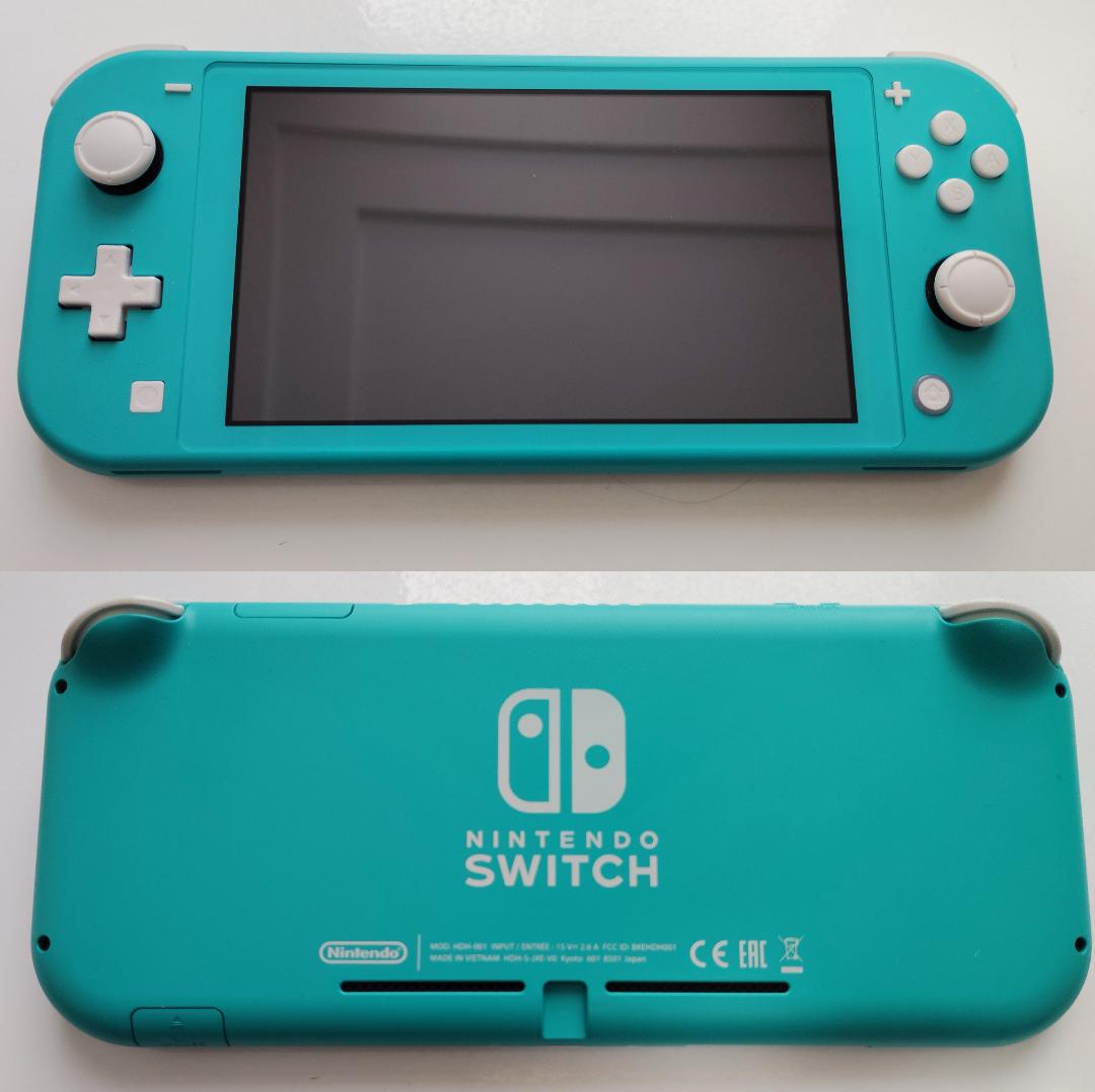 Nintendo Switch Lite ターコイズ 本体（箱、充電器あり）