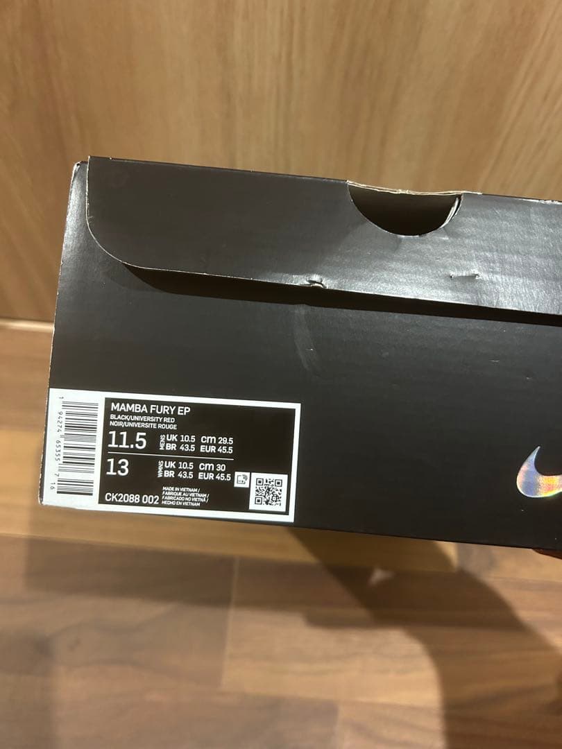 シューズ(男性用) NIKE MAMBA FURY