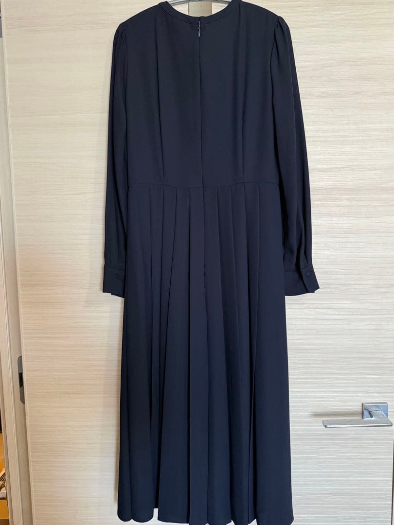 美品　CELFORD　セルフォード　タイ付き　プリーツ　ワンピース　サイズ34