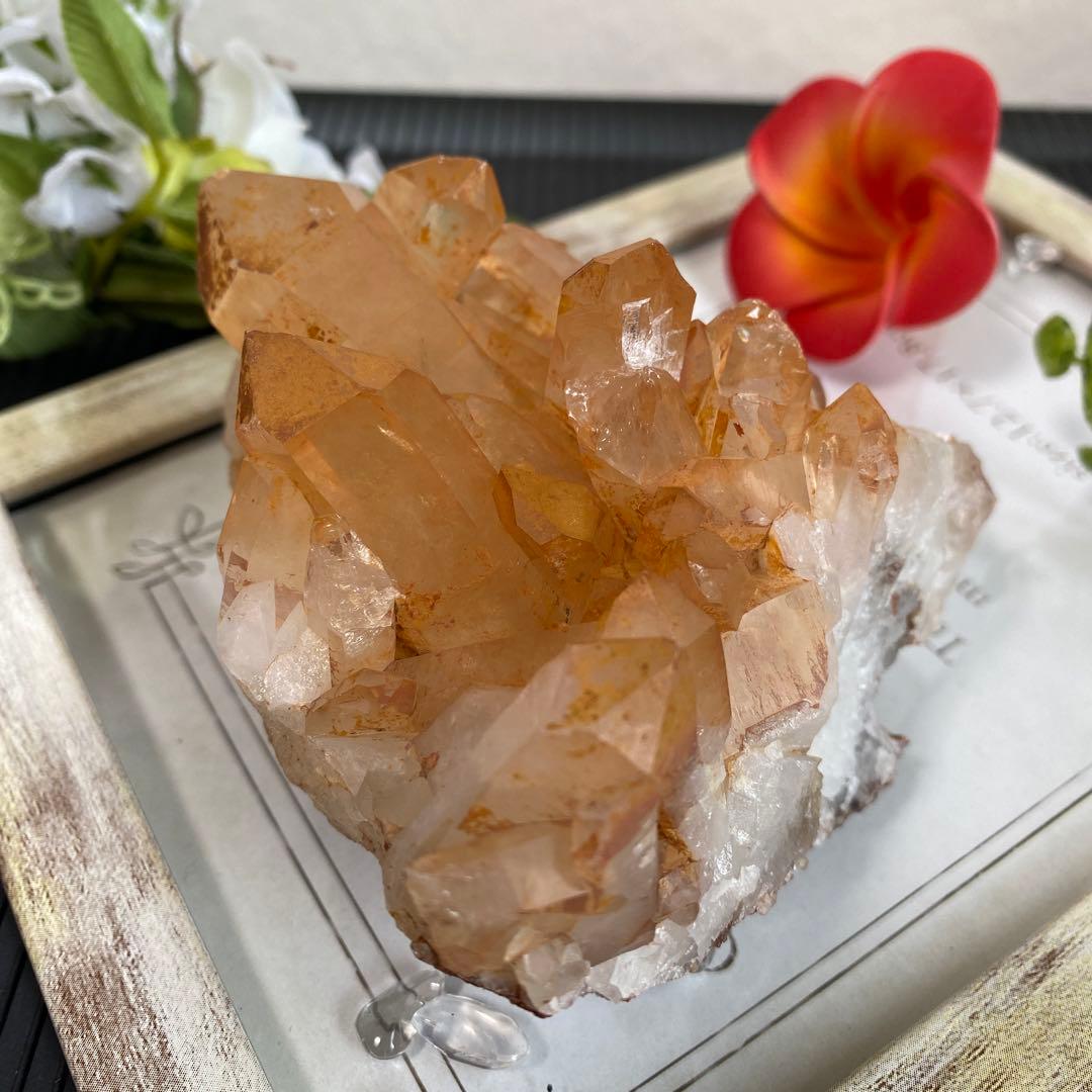 タンジェリンクォーツ 蜜柑水晶 ②