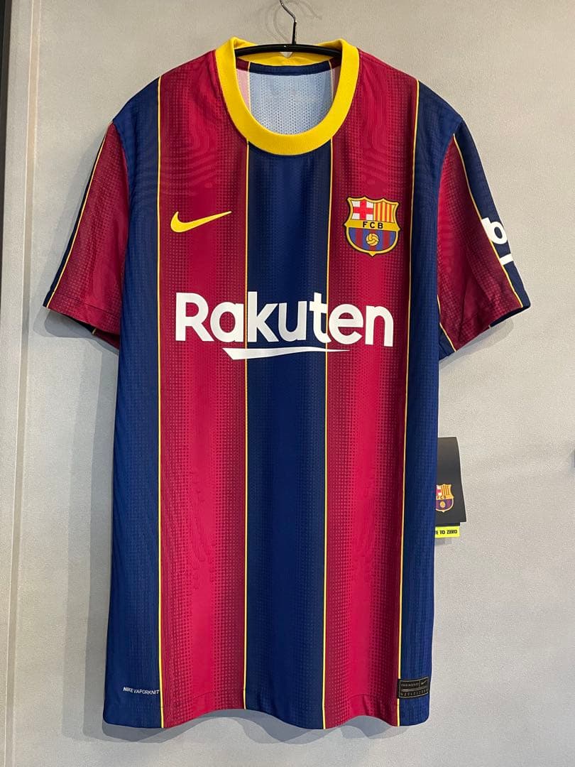 【タグ付き正規品】オーセンティック バルセロナ20-21 メッシ 10最終モデル
