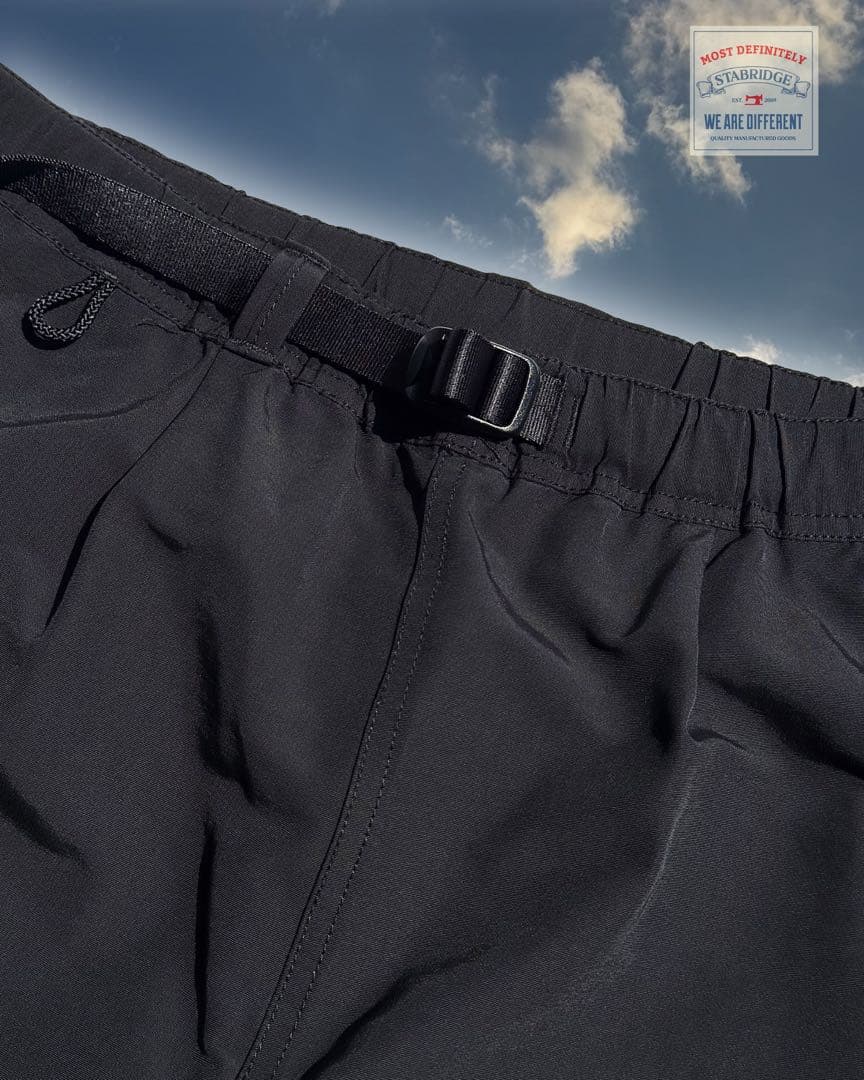 美品 L STABRIDGE SHORE WALKER PANTS Black