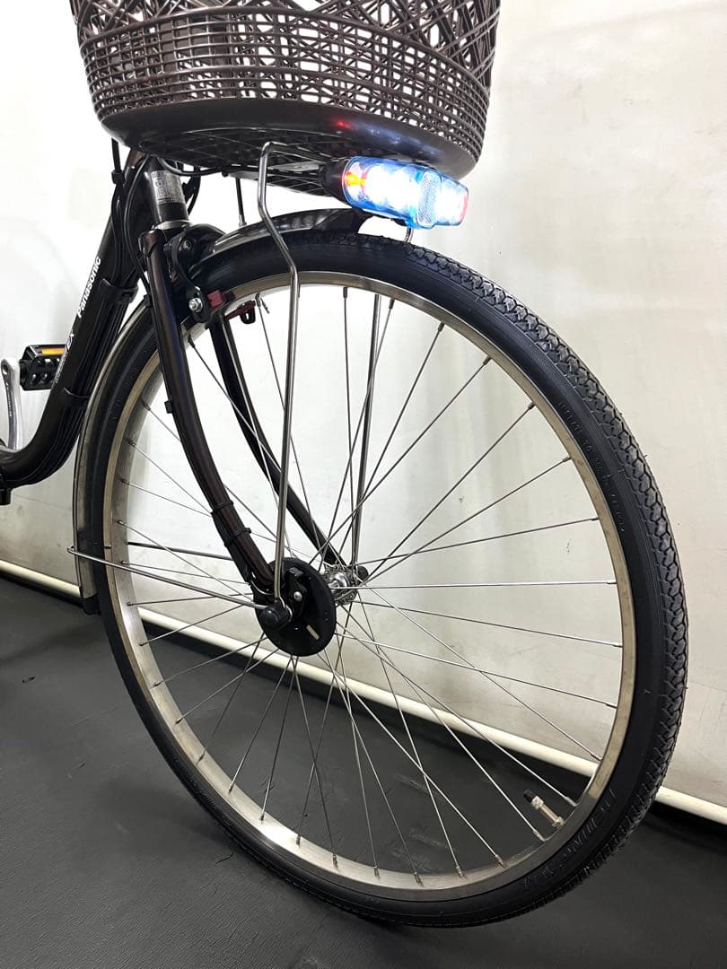 1年保証 送料無料　パナソニック　ビビEX 26インチ　茶色　電動アシスト自転車