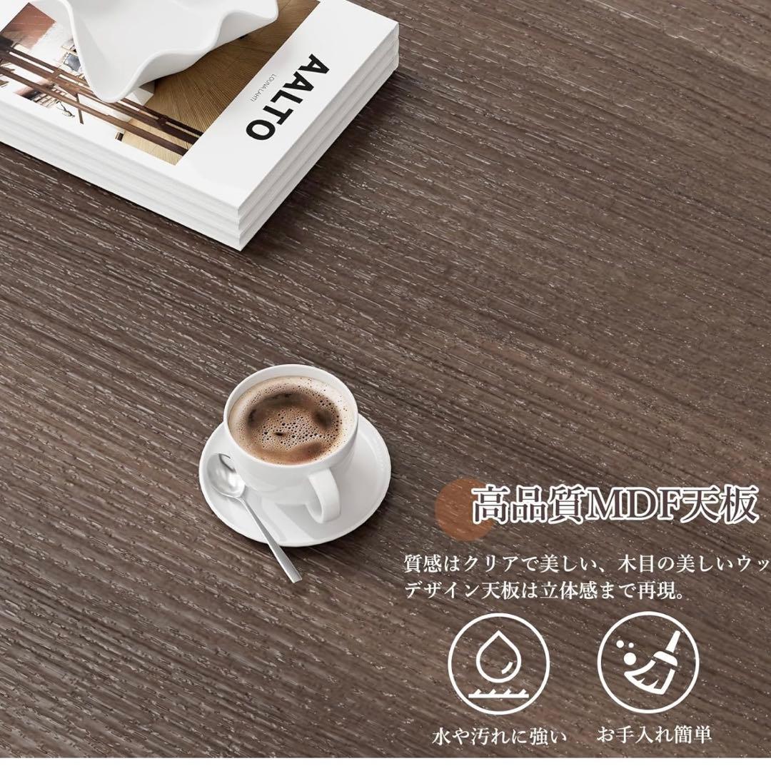 IKIFLY ローテーブル 昇降式 コーヒーテーブル 木製リフティングテーブル