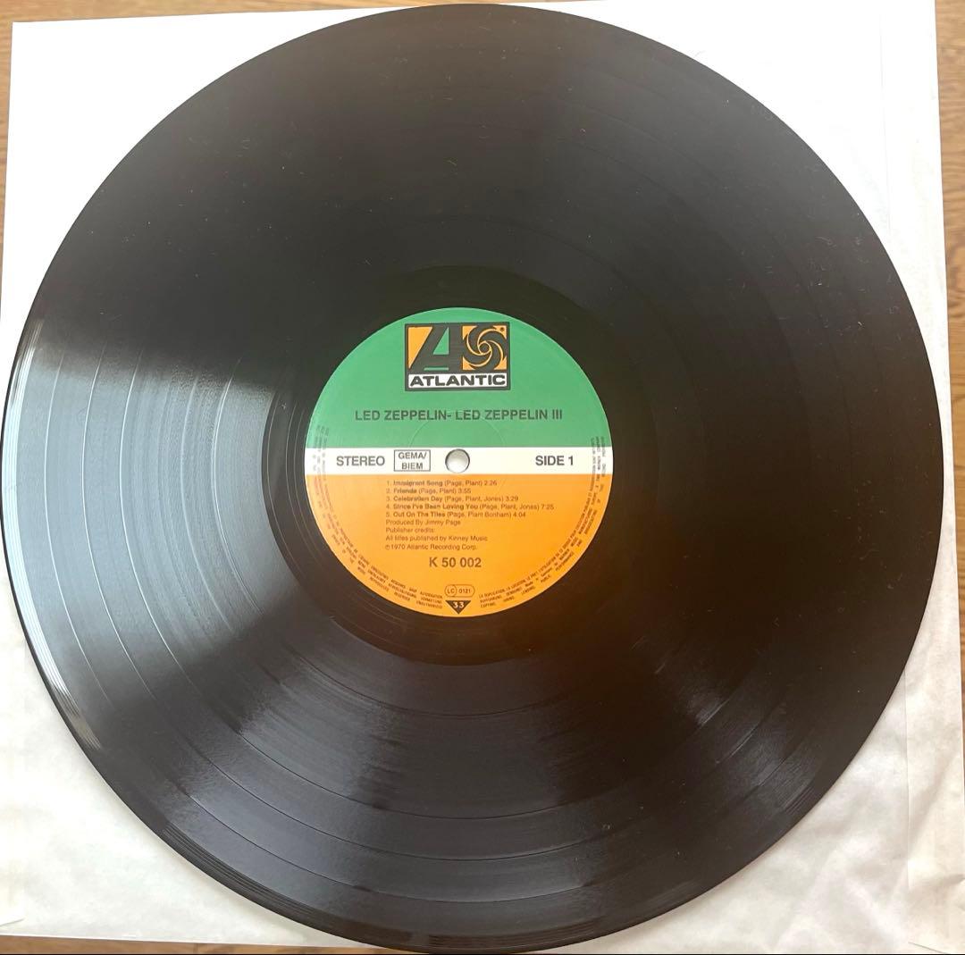 レア&美品！レッド・ツェッペリンIII(レーベルはアメリカ盤なのにドイツ盤！)