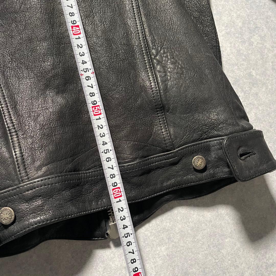 【激レア】ジャックローズ×COLLARS 武装戦線 レザージャケット スカル 黒