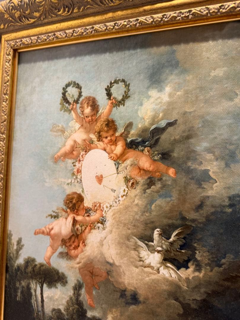 【アモルの標的】ルーヴル美術館展 複製画