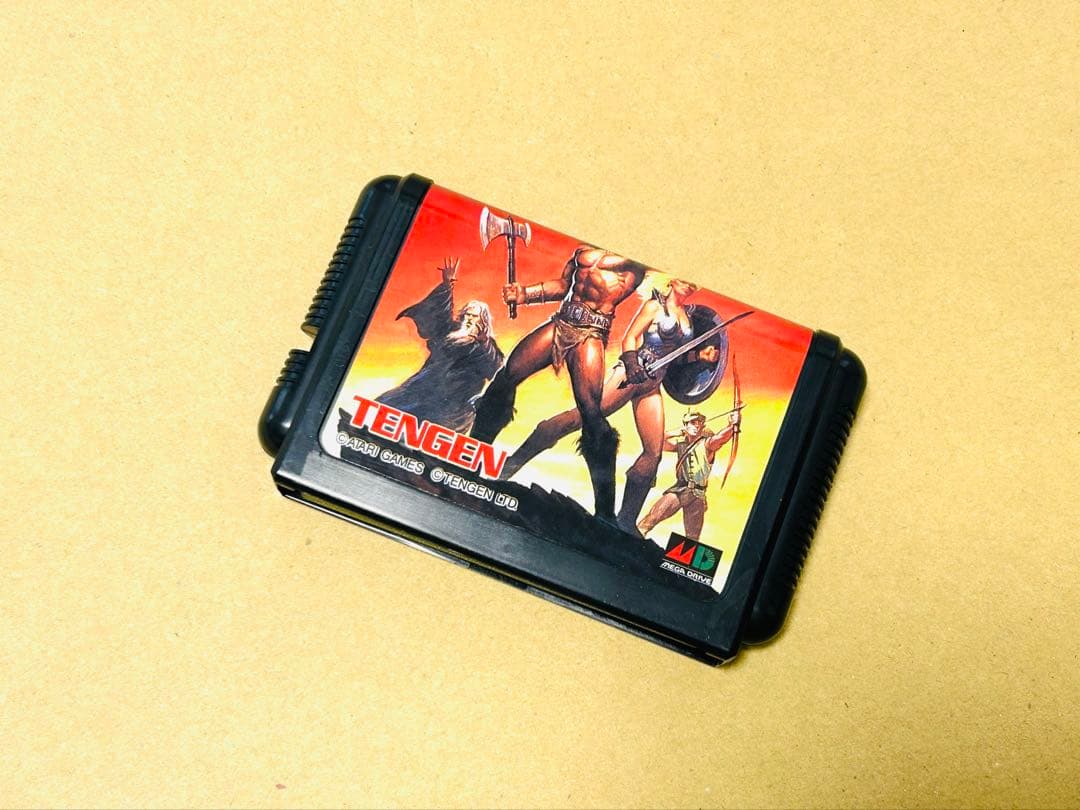 ◾️レアなケース付美品◾️SEGA メガドライブソフト　ガントレット説明書付希少