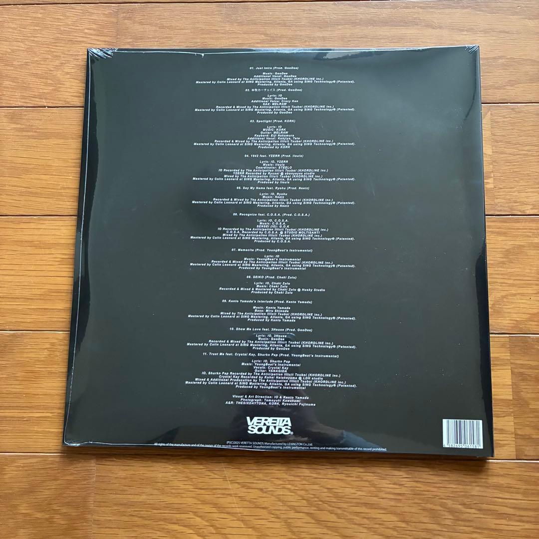 新品 IO / JUST ALBUM 2枚組 アルバム アナログ LP レコード