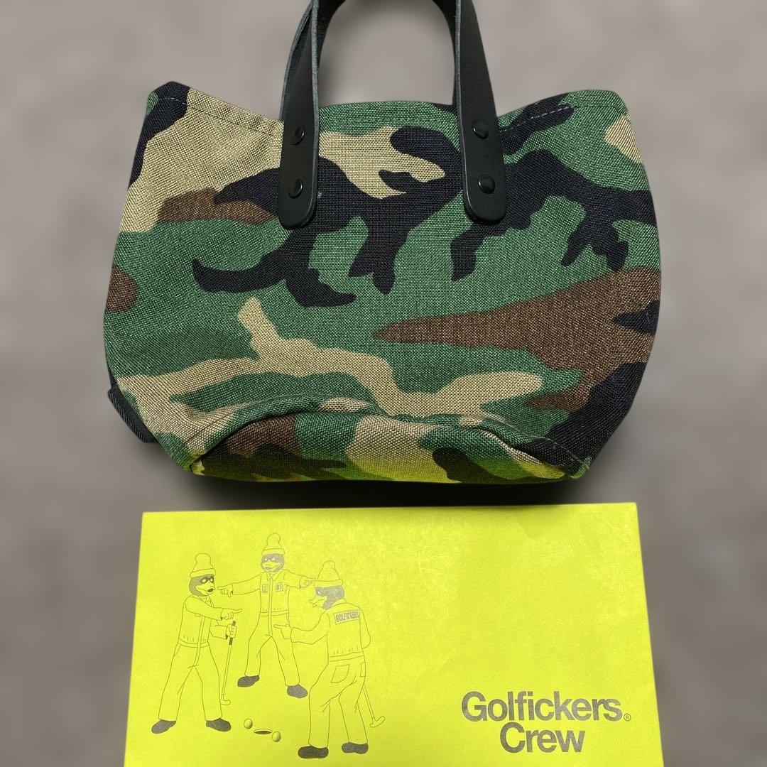 Golfickers 迷彩柄カートバッグ