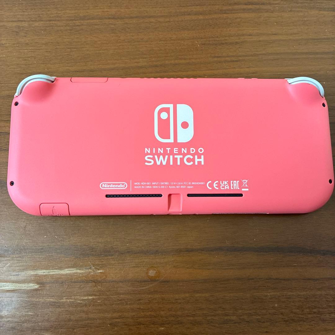 Nintendo Switch Lite コーラル　microsd付き
