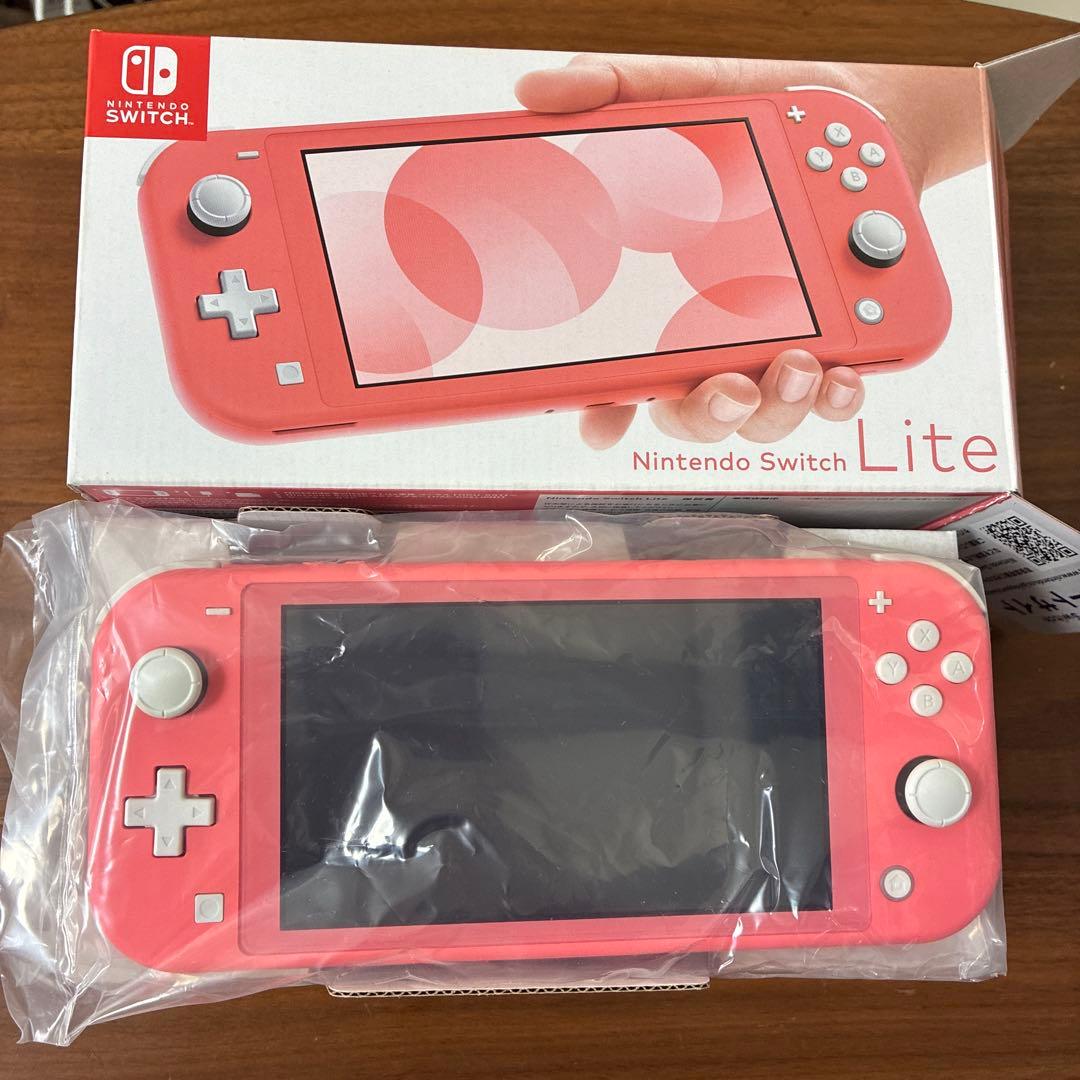 Nintendo Switch Lite コーラル　microsd付き