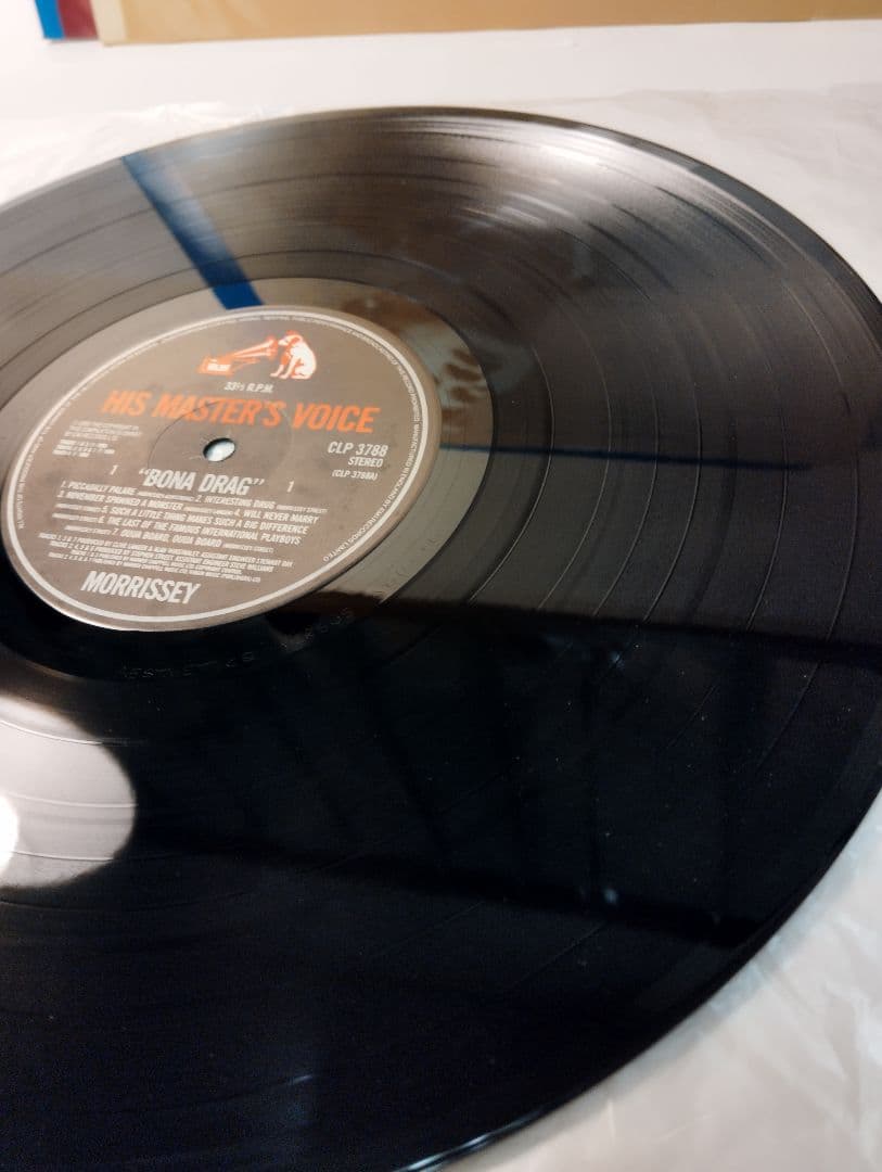 MORRISSEY BONA DRAG UK盤アナログレコード