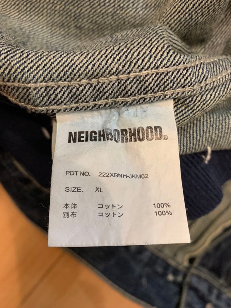 ジャケット・アウター neighborhood 22aw savage denim type-2 xl