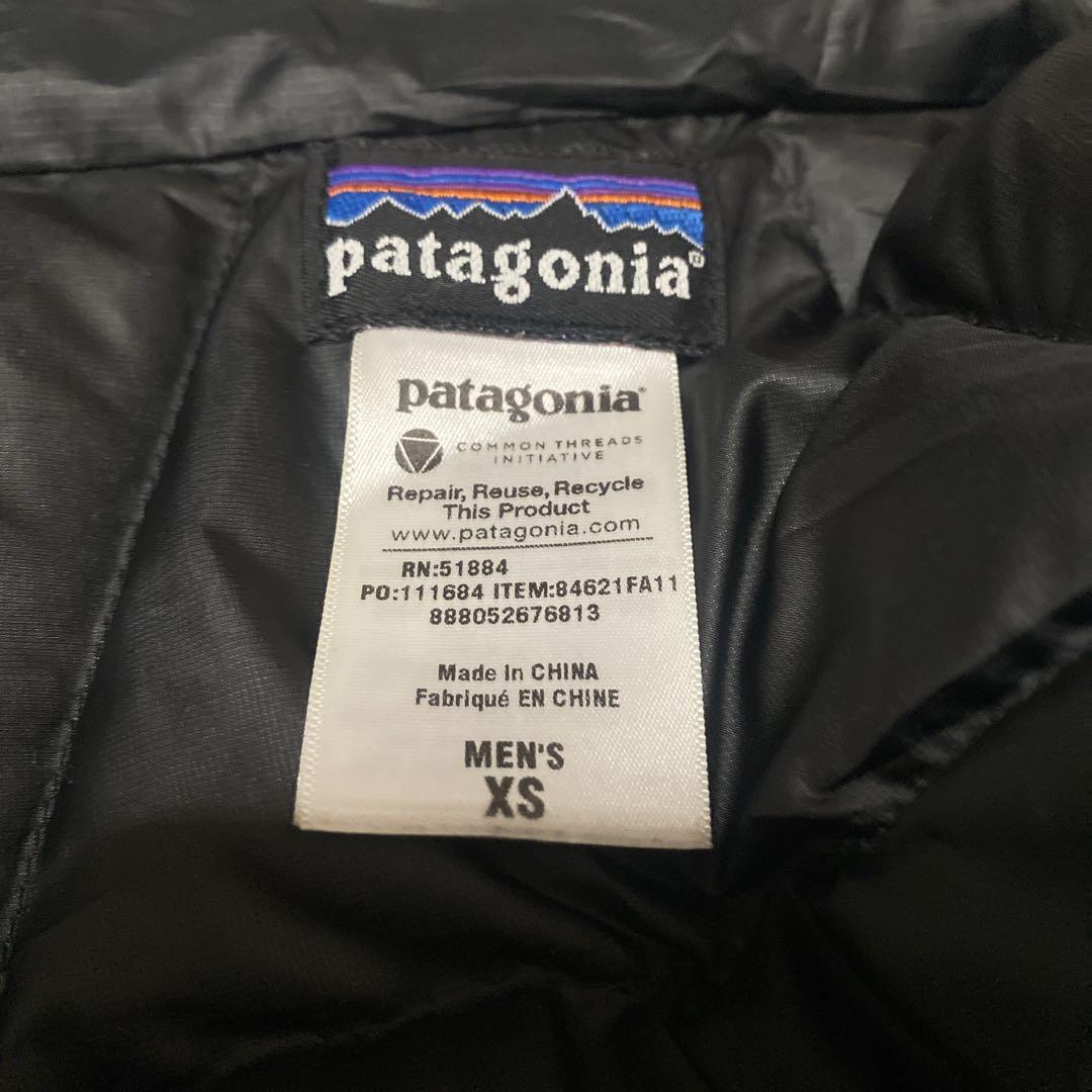 極美品Patagonia ダウン・セーター・ベスト　ダウンベスト　ブラック　XS