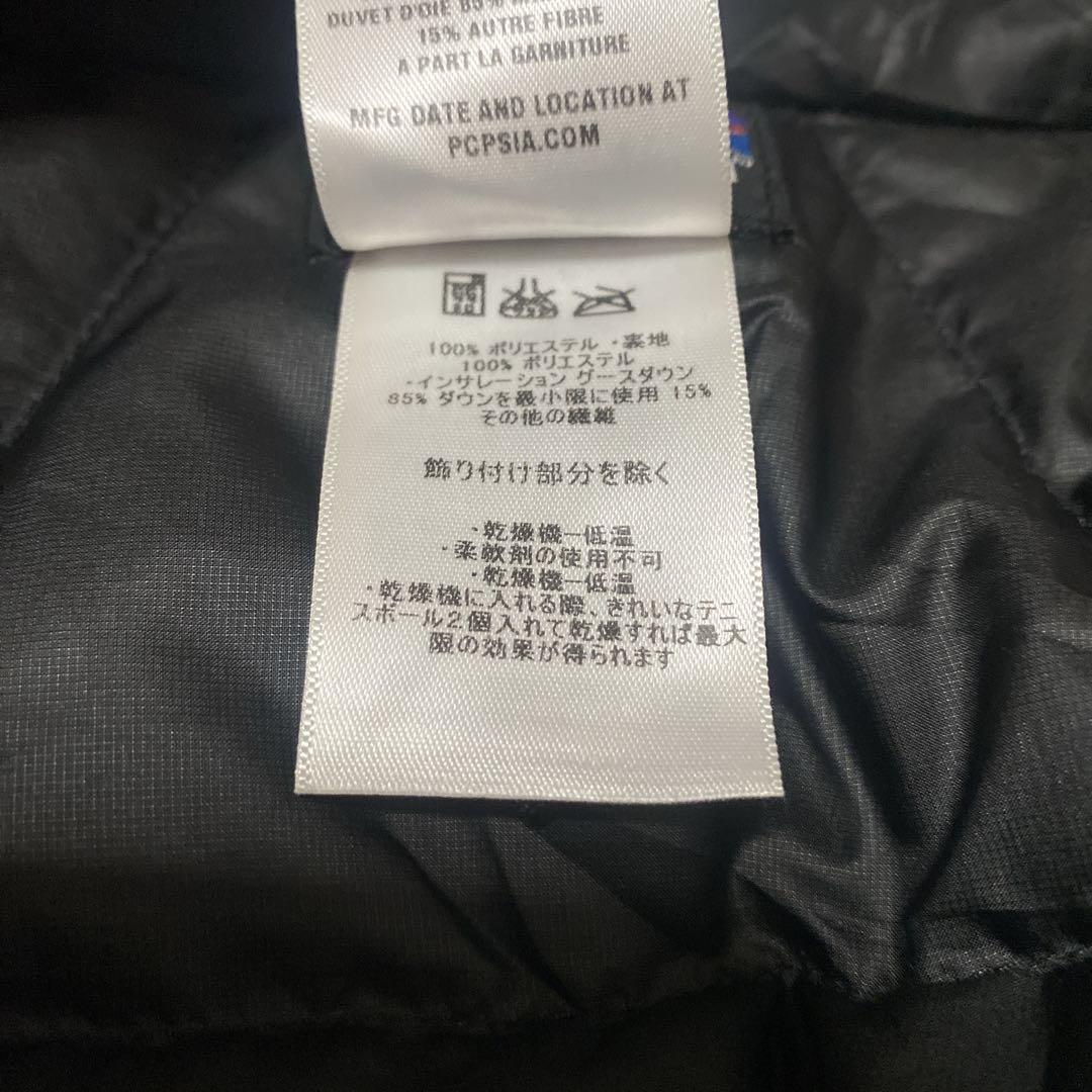 極美品Patagonia ダウン・セーター・ベスト　ダウンベスト　ブラック　XS