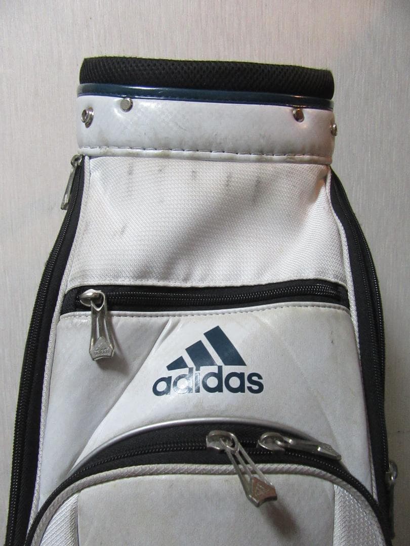 ★☆★アディダス★adidas★キャディ-バック★白★☆★