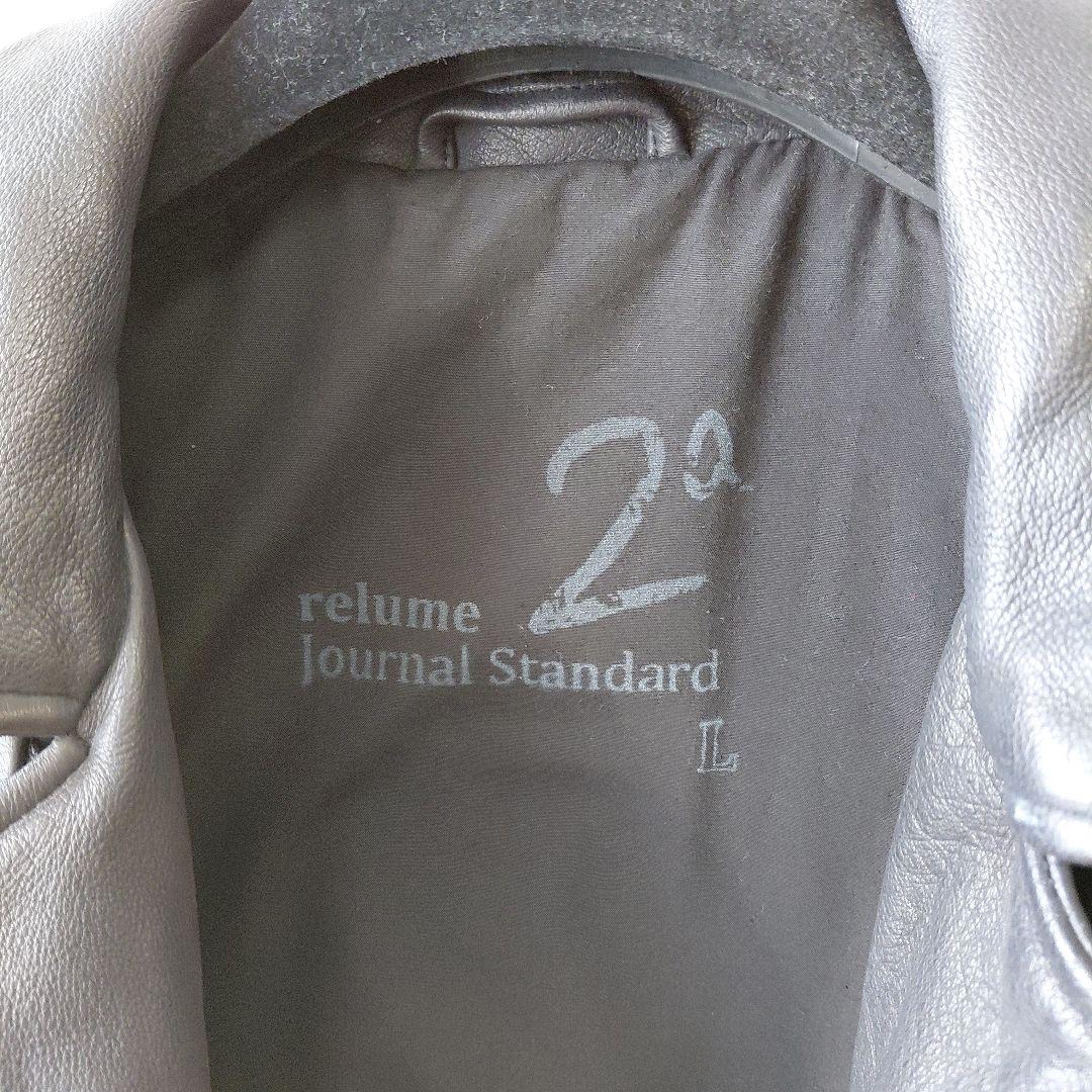 牛革 本革 ライダース レザージャケット L JOURNAL STANDARD