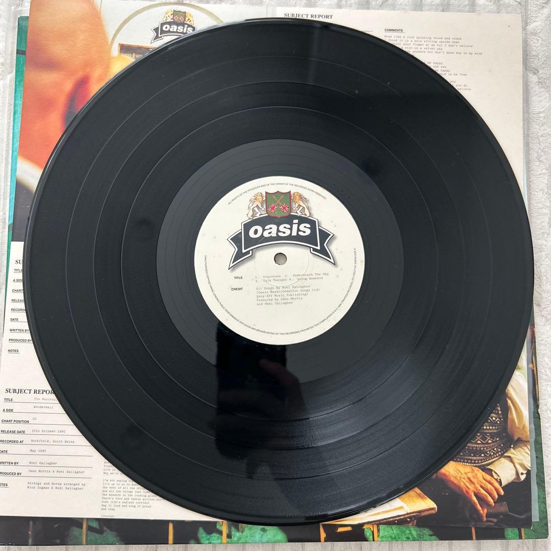 oasis masterplan UKオリジナル 2LPレコード　オアシス