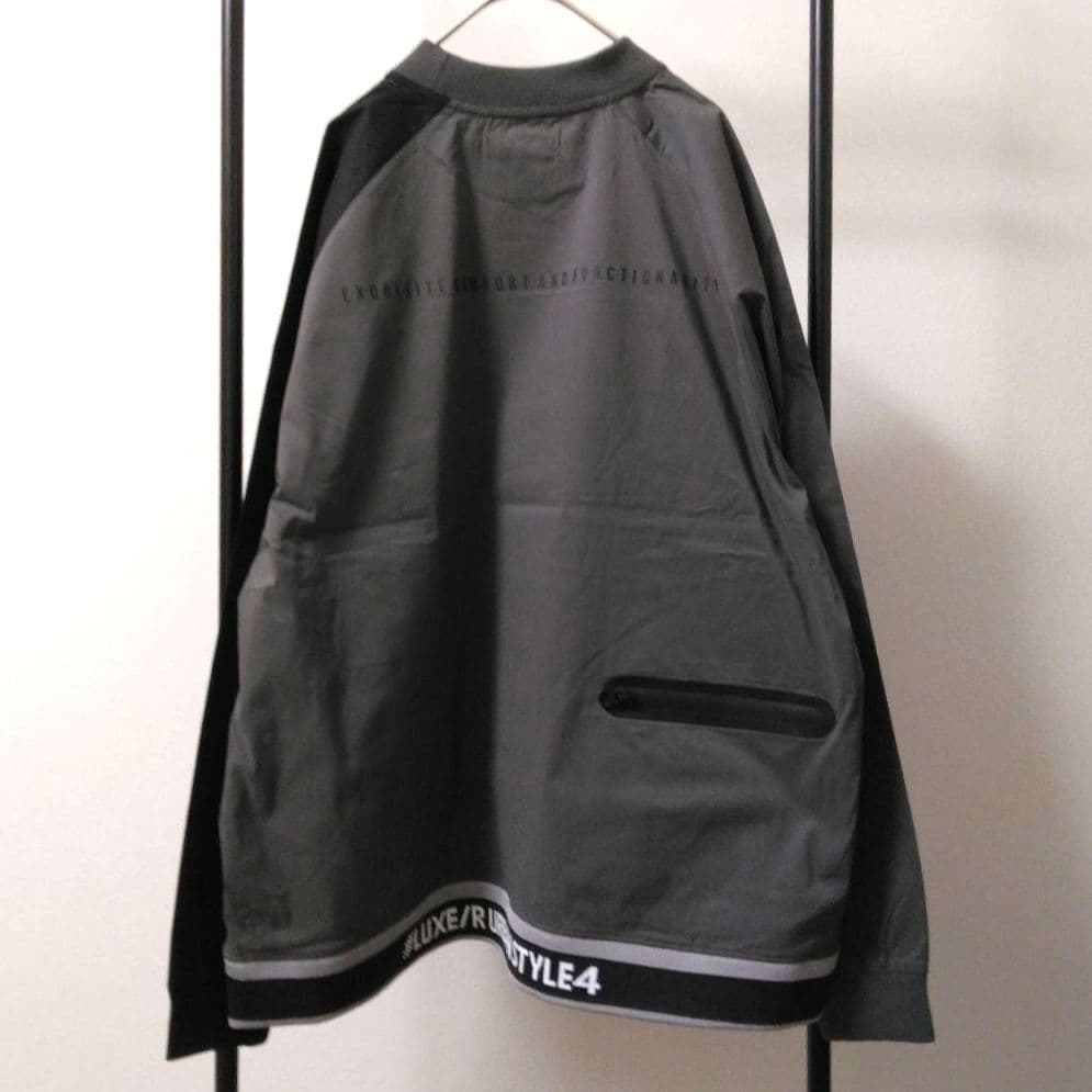 [サンプルSALE /D380 ] LUXE/R ナイロン布帛プルオーバー
