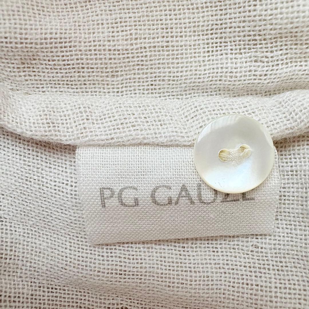 PG GAUZE ピージーガーゼ　ワンピース　綿麻　カーディガン　羽織り　洗濯◎