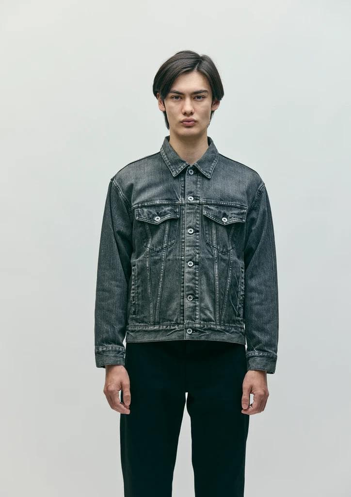 ジャケット・アウター NEIGHBORHOOD WASHED BLACK DENIM TYPE-4